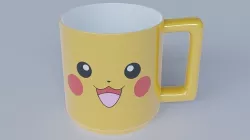 Pikachu Coffee Mug 3D model