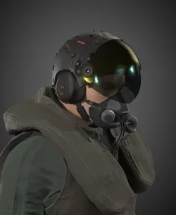 Pilot F-35 Suit 3D model