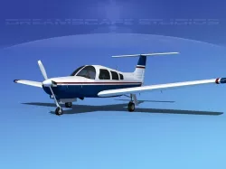 Piper Turbo Arrow III 3D model