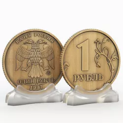 ruble 3D model