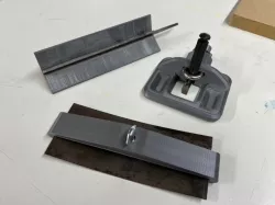 Scraper card holder