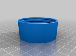 Screw Cap - Tapa botella jabon para lavarropa ariel 3 litros - parametrica