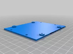SCSI2SD ZuluSCSI adaptor plate