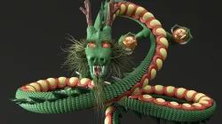 Shenron from Dragon Ball 3D model