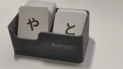Simple flashcard box