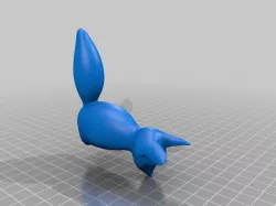 Sitting Fox - Flat Bottom