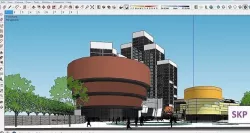 Sketchup Shopping Center A9 3D model