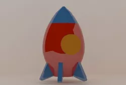 Space shuttle 3D model
