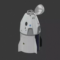 SpaceX Crew Dragon 3D model