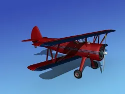 Stearman PT-17 Kaydet Sport V15 3D model
