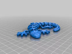 Sticky Gecko / Lizard Refrigerator Magnet
