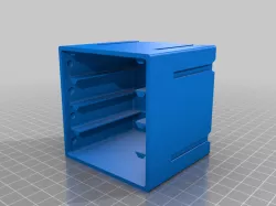 Storage box for nozzles
