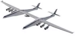 Stratolaunch airplane 3D model