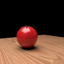 Tomato Low-poly 3D model