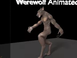 Werewolf    Animated 3D model