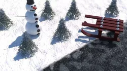 Winter 3D model