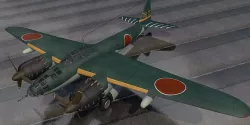 Yokosuka P1Y1 Ginga - aka Frances 3D model