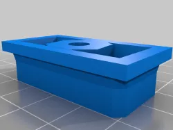 1/4 screw thread plate for shock mount