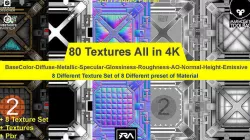80 Scifi Pannels Textures Texture