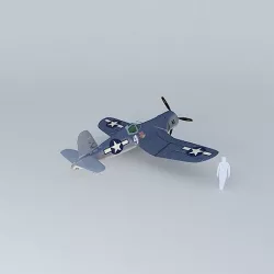 A airplane 3D model