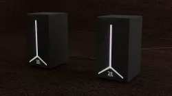 Acoustics 2E Gaming Speakers 3D model Low-poly 3D model