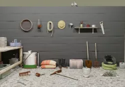 Agricultural tools and other stuff 3D model