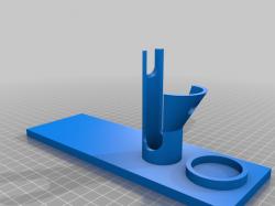Airbrush stand free 3D model 3D printable