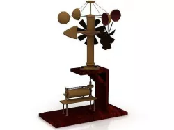 Anemometer 3D model 3D model