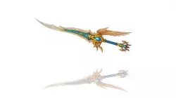 Angel Dagger Low-poly 3D model