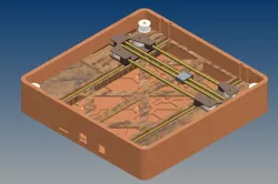 Automated zen garden (Desktop toy)