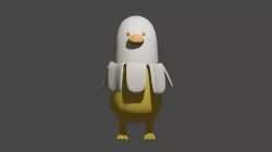 BananaDuck 3D model