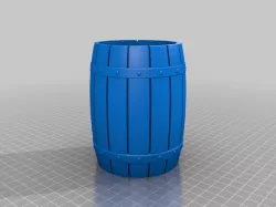 barrel can holder