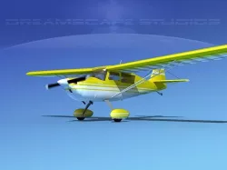 Bellanca Citabria 7KC V07 3D model