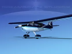 Bellanca Citabria 7KC V11 3D model