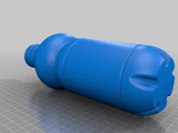 Bottle vase mode with cap