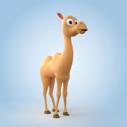 Camel 3D model