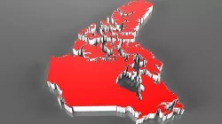 Canada 3D Map Model 3D model