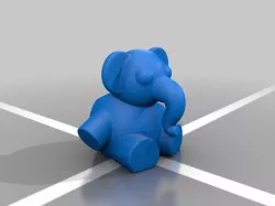 Chibi Elephant Pencil Holder 