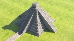 Chichen Itza Pyramid 3D model