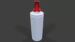 Compressed Air Can V01 3D model