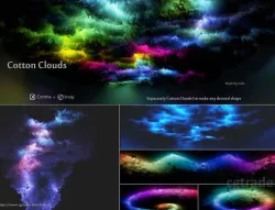 Cotton Clouds Ceiling   3D model