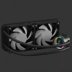 CPU cooler liquid Low-poly 3D model