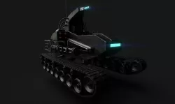 Cybertank  Low-poly 3D model