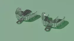 Dental impression trays for primary impression STOCK TRAY 3D model