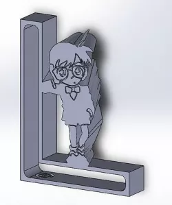 Detective Conan Book Holder 3D model