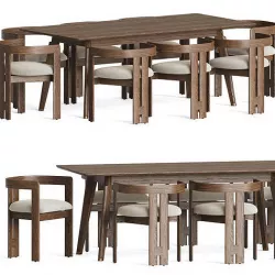 Dining Set 58 3D model