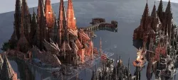 Dragons Triangle Hidden Dragon City Kit bash 3D model