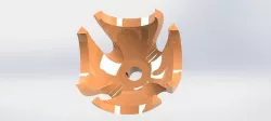 driven wheell 3D model