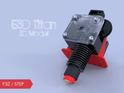 E3D Titan Model