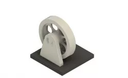 Elbow Steam Engine 3D model